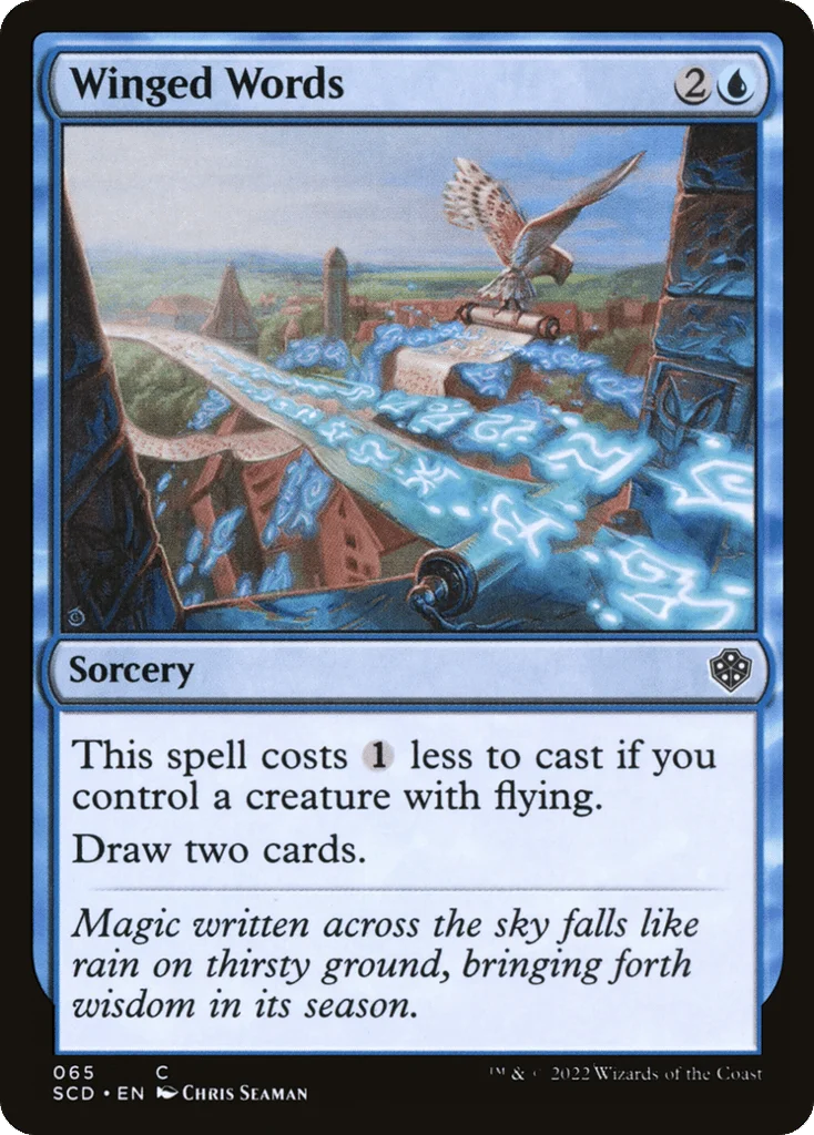 Winged Words · Starter Commander Decks