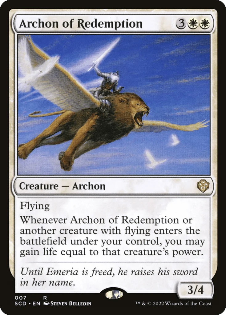 Archon of Redemption · Starter Commander Decks
