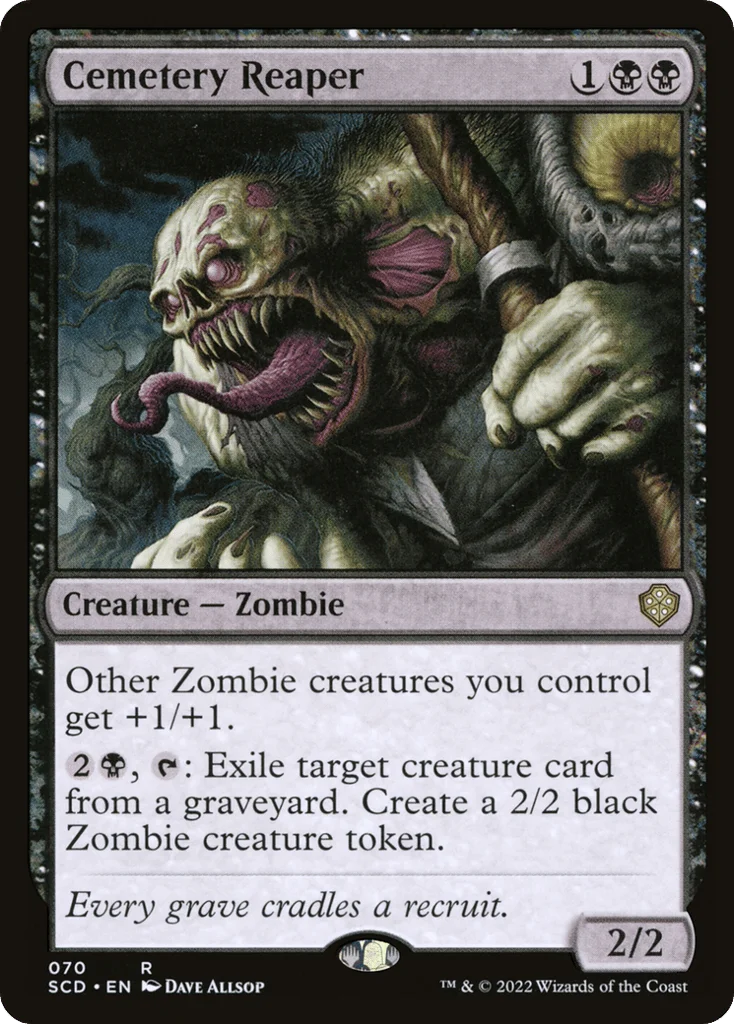 Cemetery Reaper · Starter Commander Decks