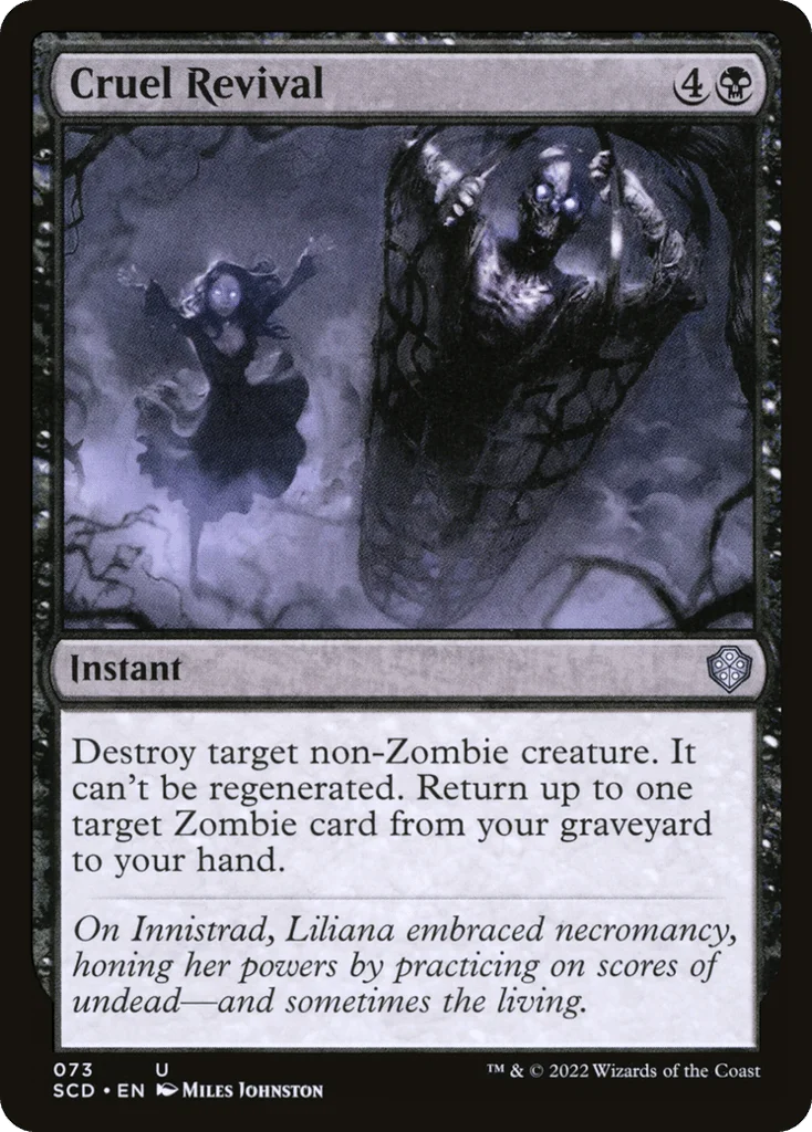 Cruel Revival · Starter Commander Decks