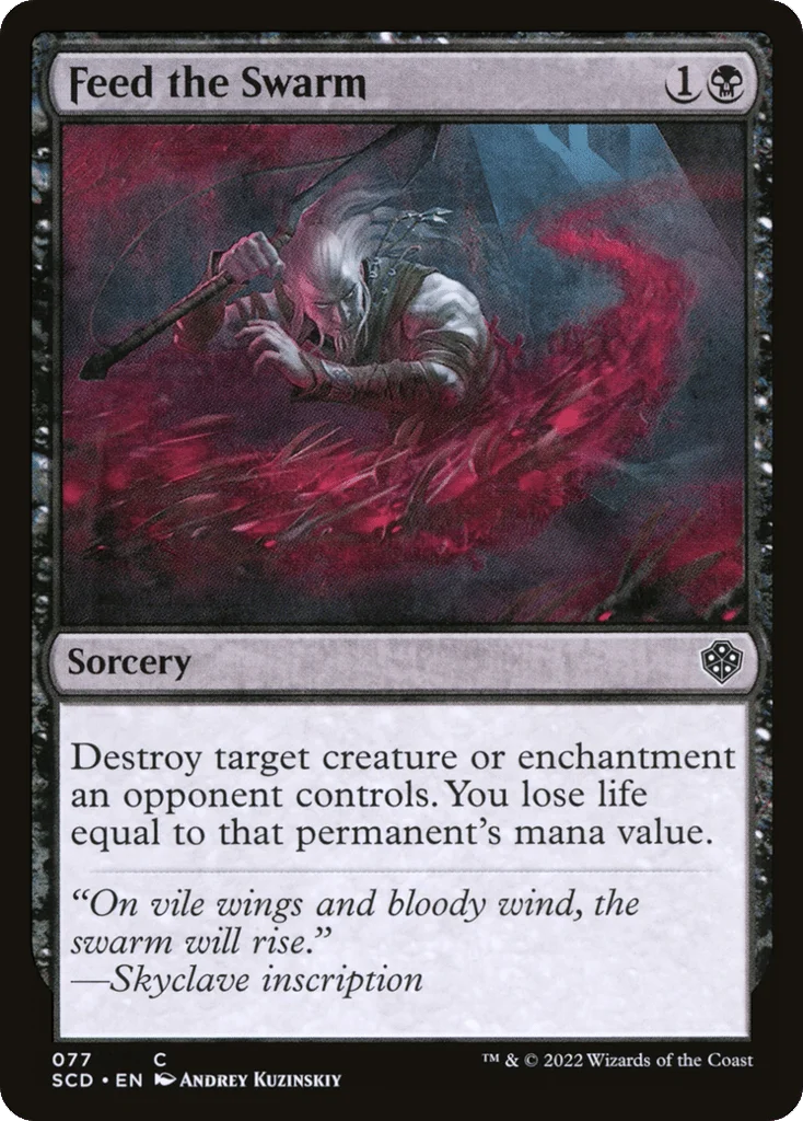 Feed the Swarm · Starter Commander Decks