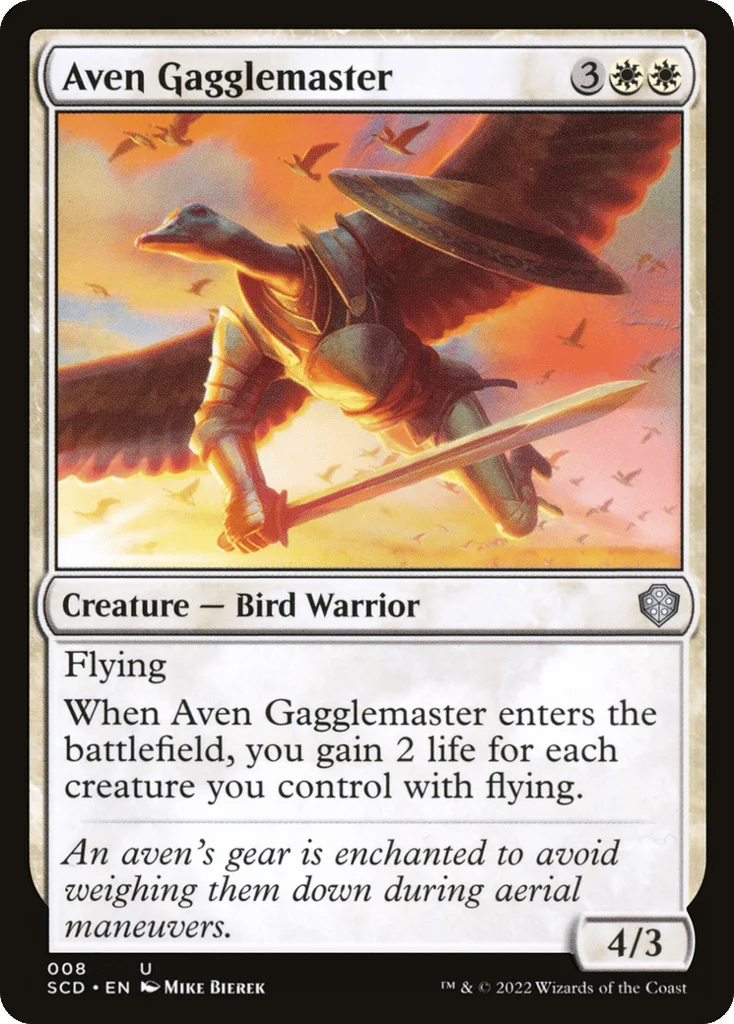 Aven Gagglemaster · Starter Commander Decks