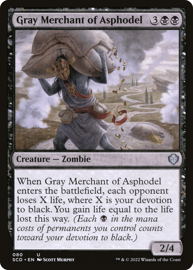 Gray Merchant of Asphodel · Starter Commander Decks