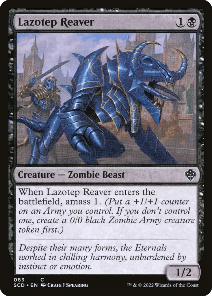 Lazotep Reaver · Starter Commander Decks