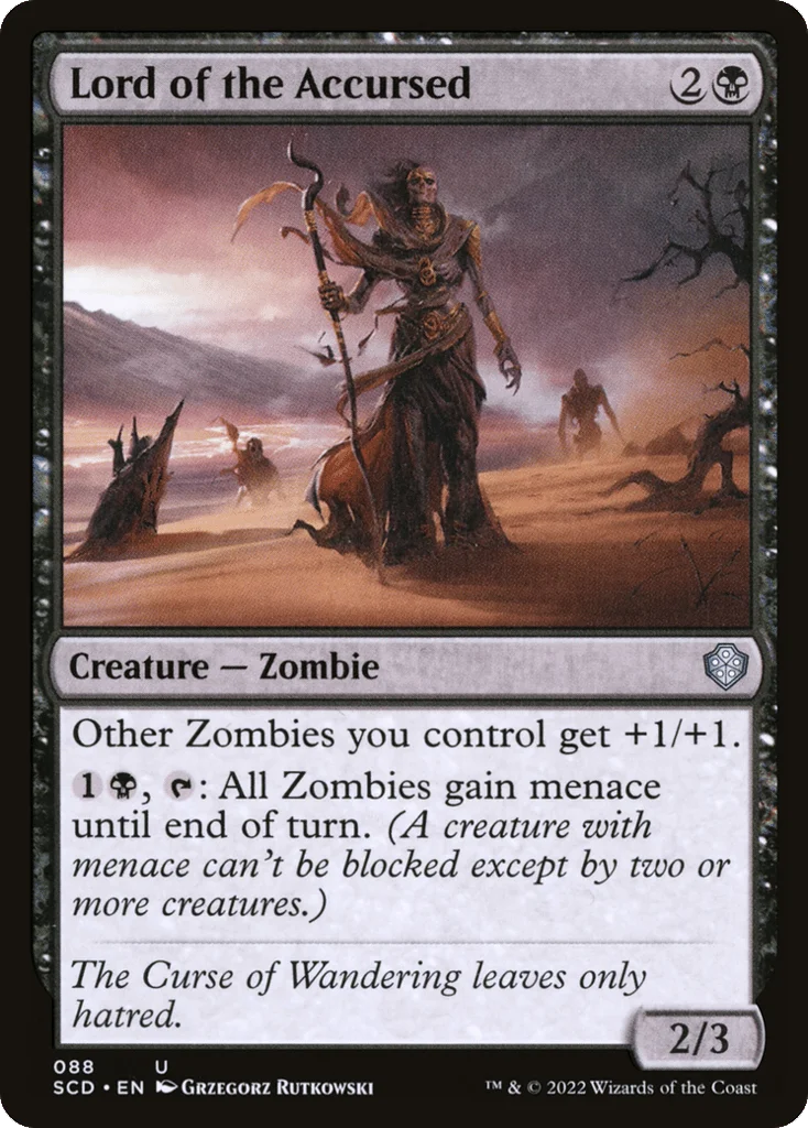 Lord of the Accursed · Starter Commander Decks