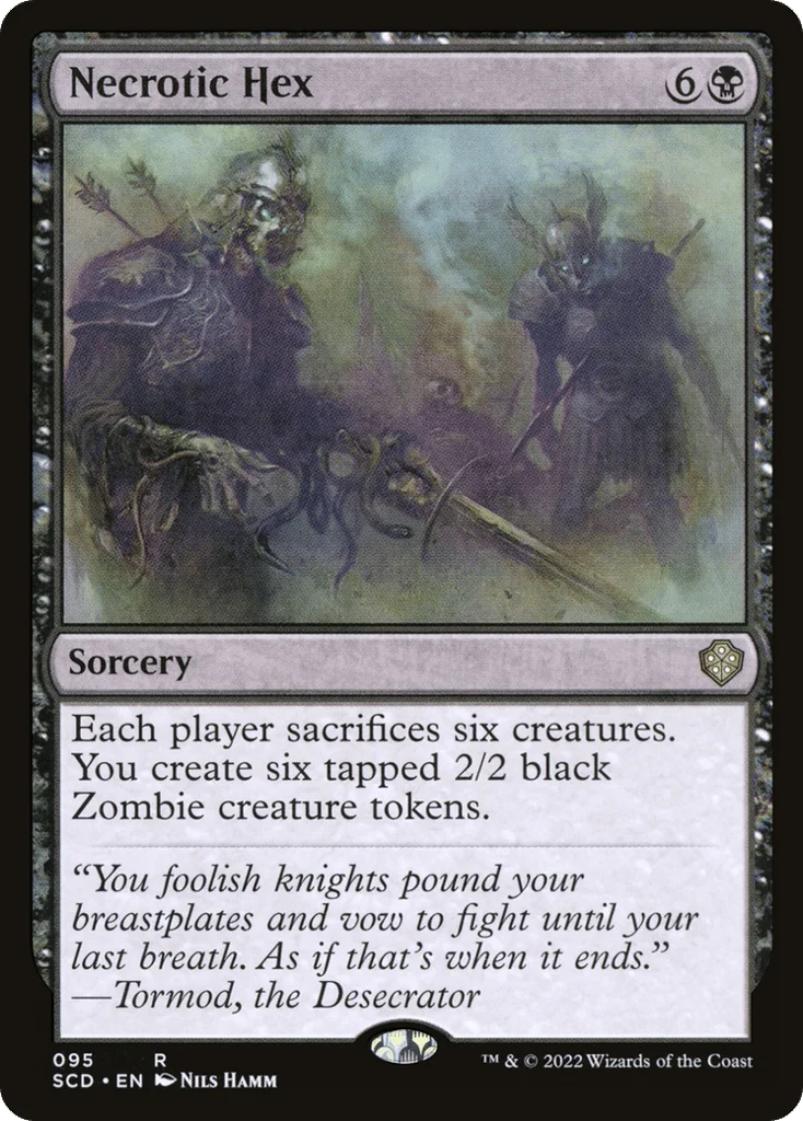 Necrotic Hex · Starter Commander Decks