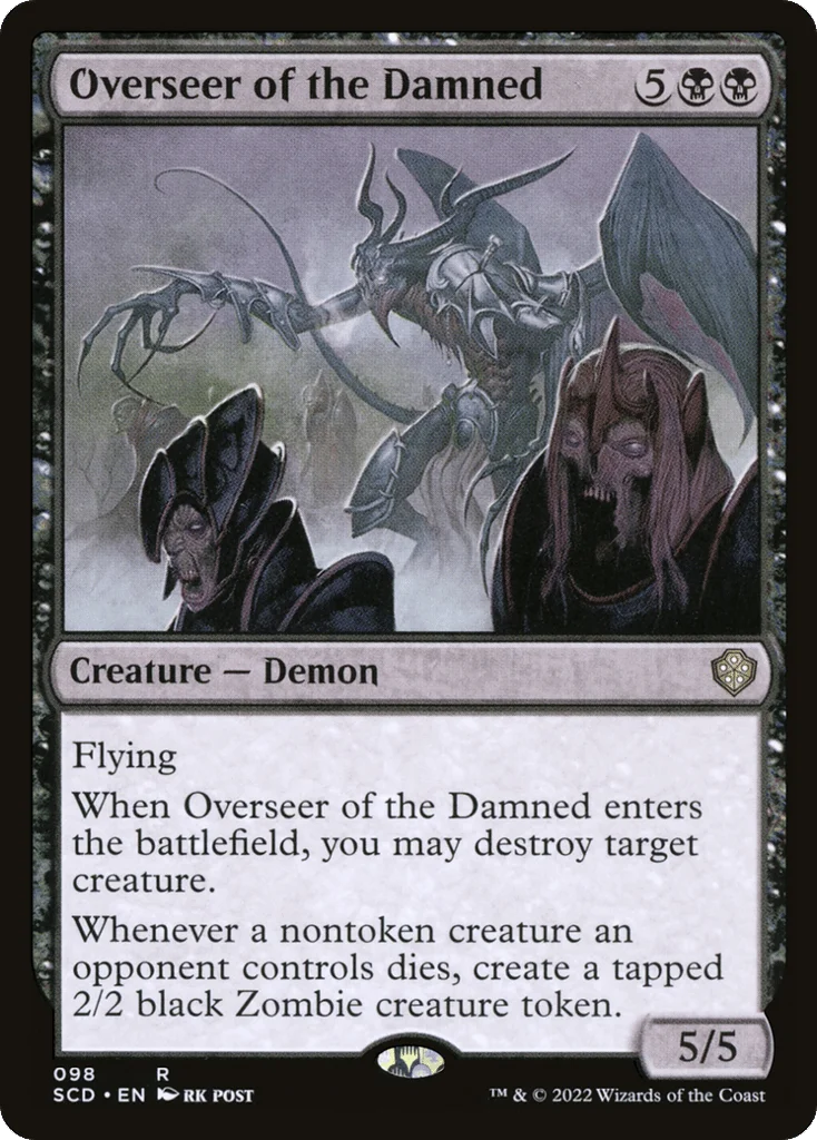 Overseer of the Damned · Starter Commander Decks