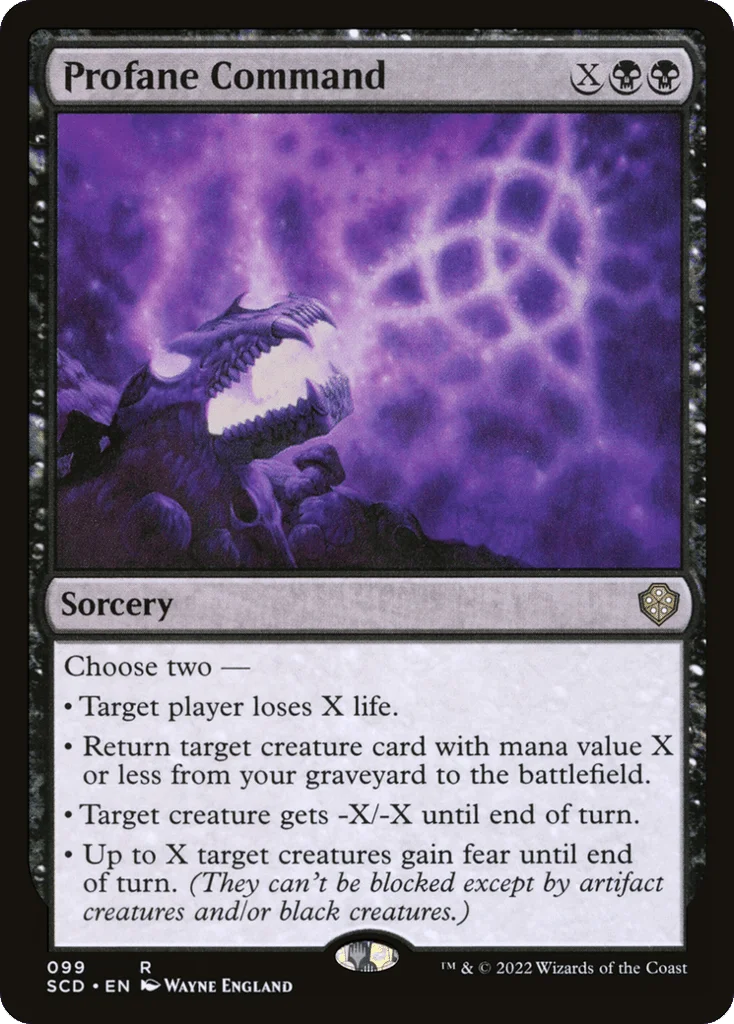 Profane Command · Starter Commander Decks