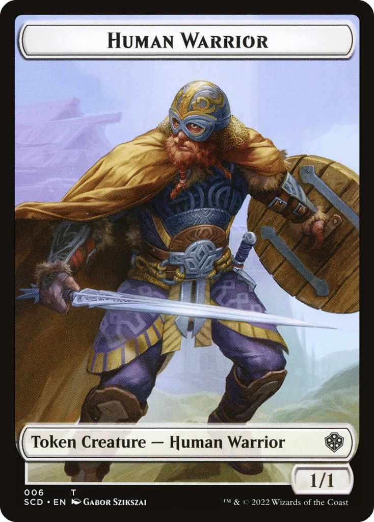 Human Warrior · Starter Commander Decks