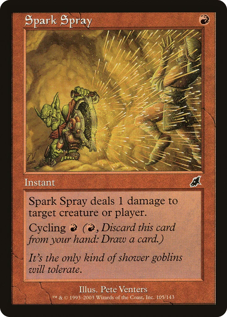 Spark Spray · Scourge
