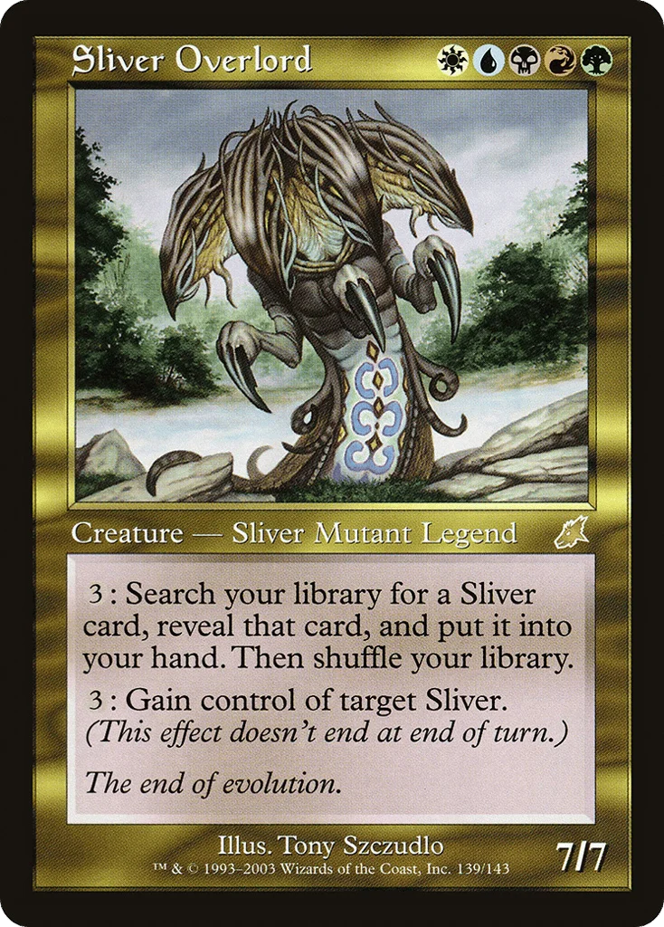 Sliver Overlord · Scourge