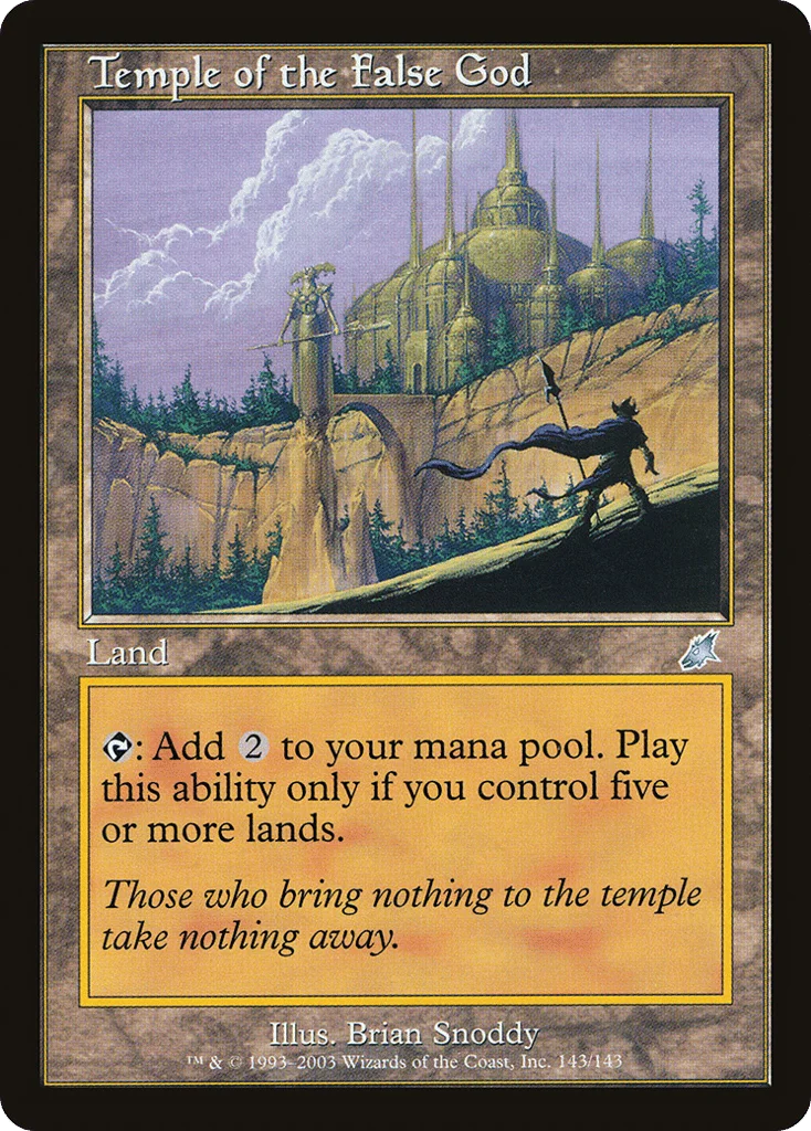 Temple of the False God · Scourge