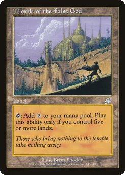 Temple of the False God