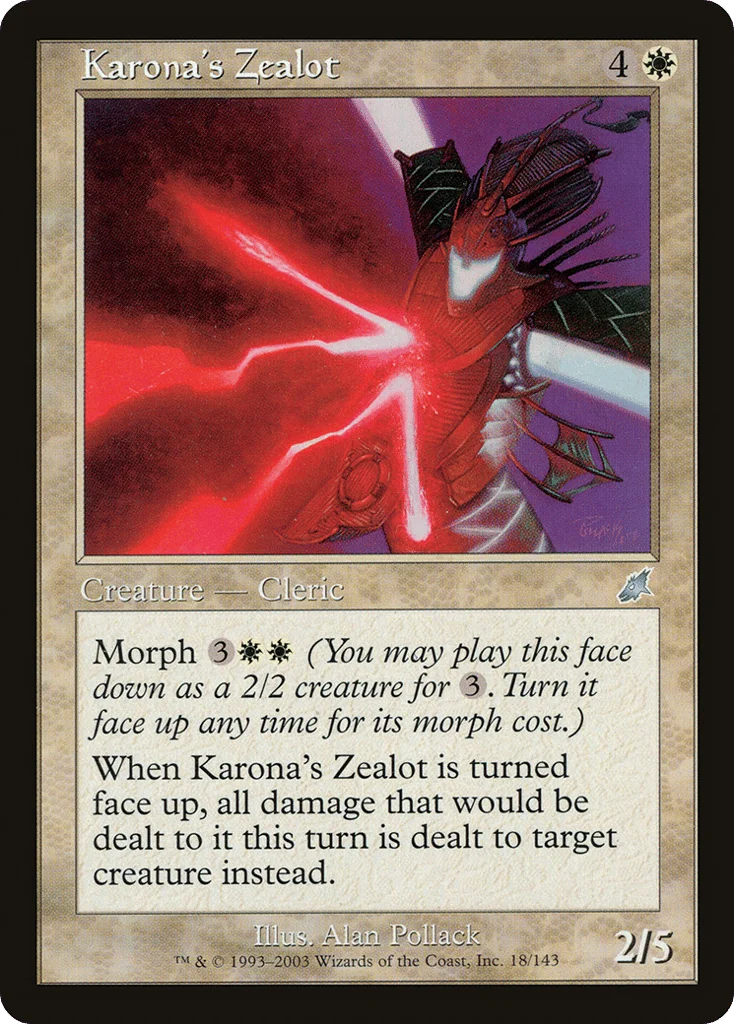 Karona's Zealot · Scourge