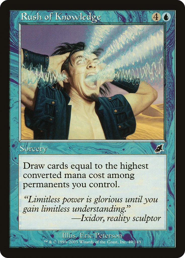 Rush of Knowledge · Scourge