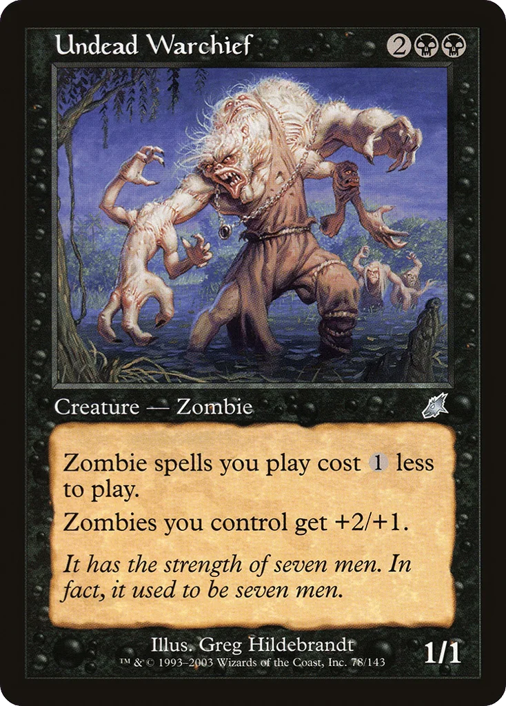 Undead Warchief · Scourge