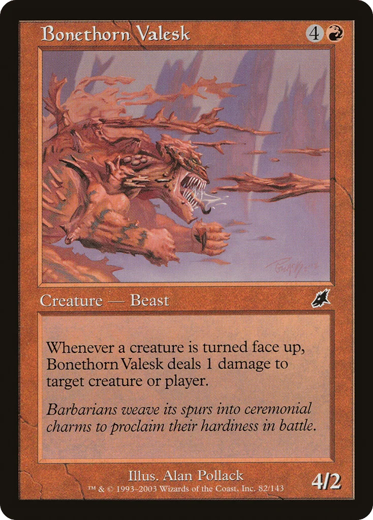Bonethorn Valesk · Scourge