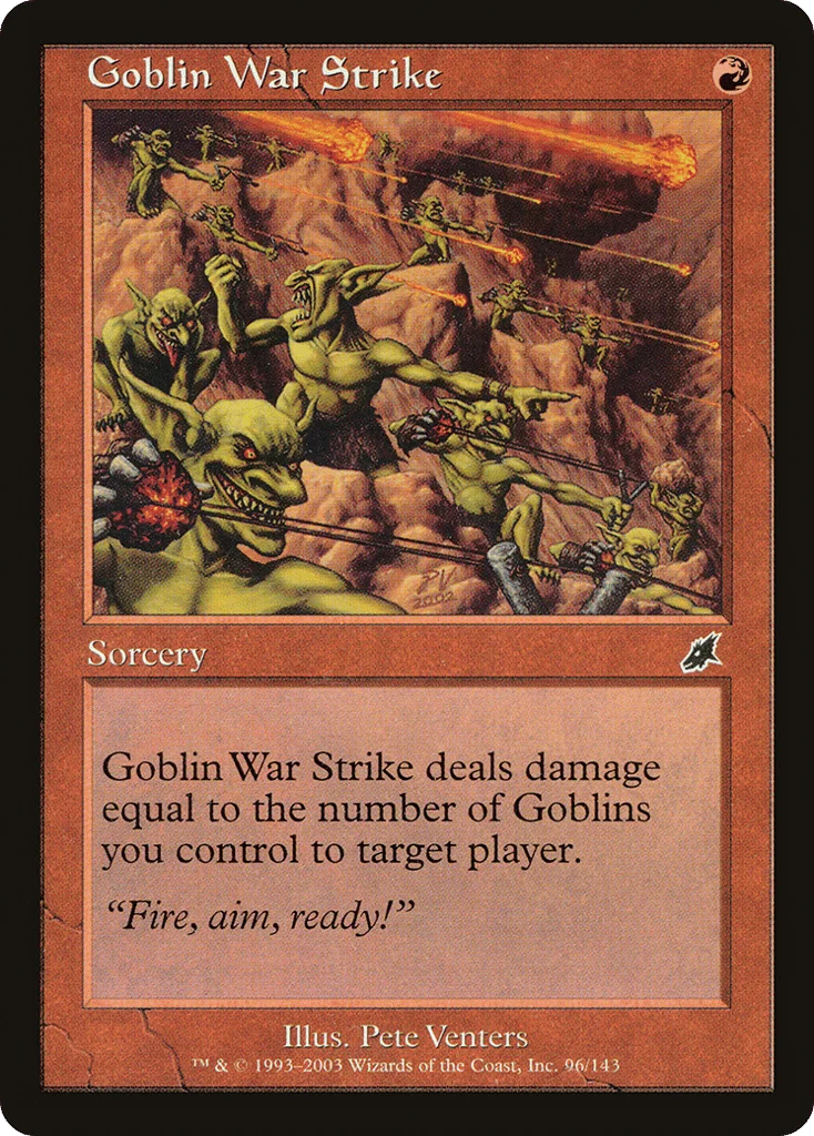 Goblin War Strike · Scourge