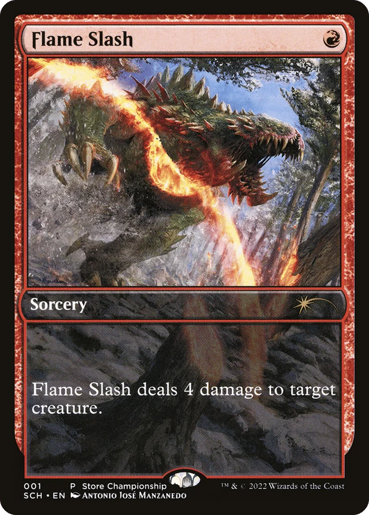 Flame Slash · Store Championships