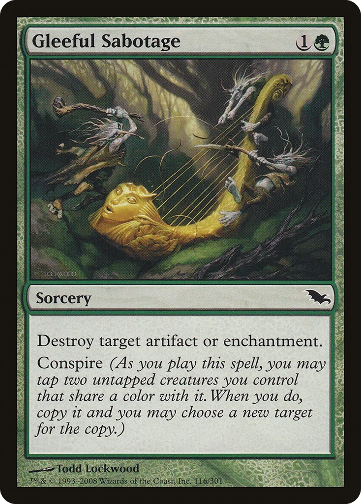 Gleeful Sabotage · Shadowmoor