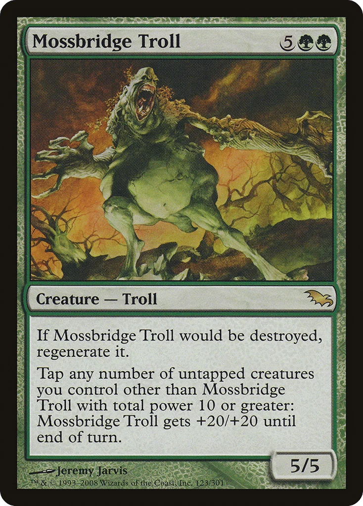 Mossbridge Troll · Shadowmoor