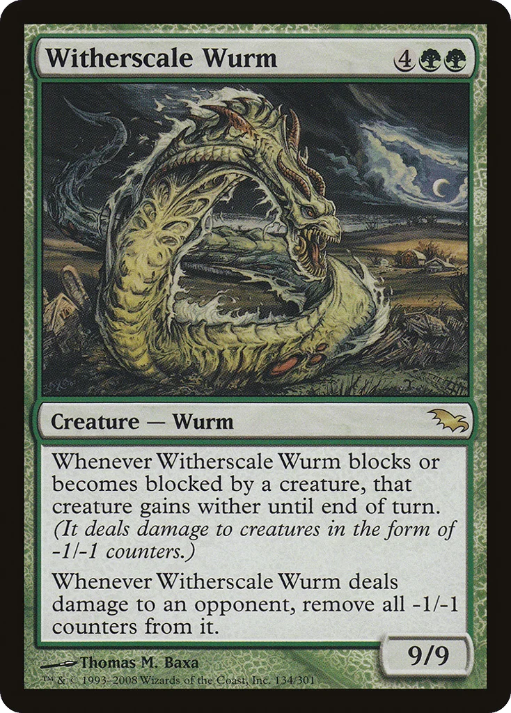 Witherscale Wurm · Shadowmoor