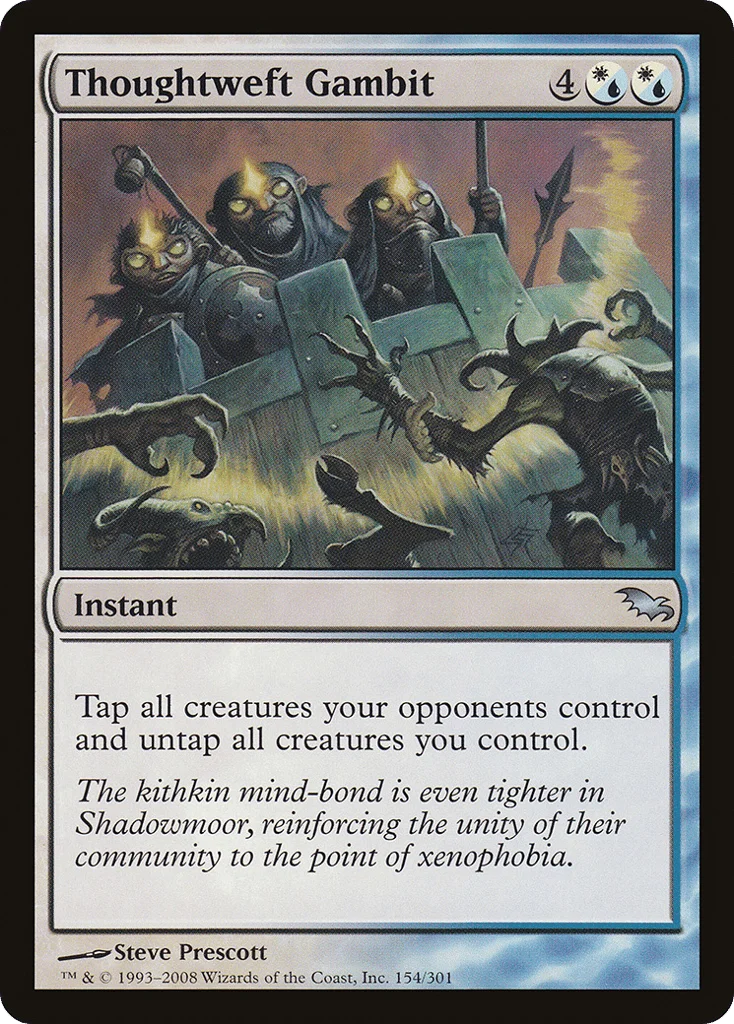 Thoughtweft Gambit · Shadowmoor