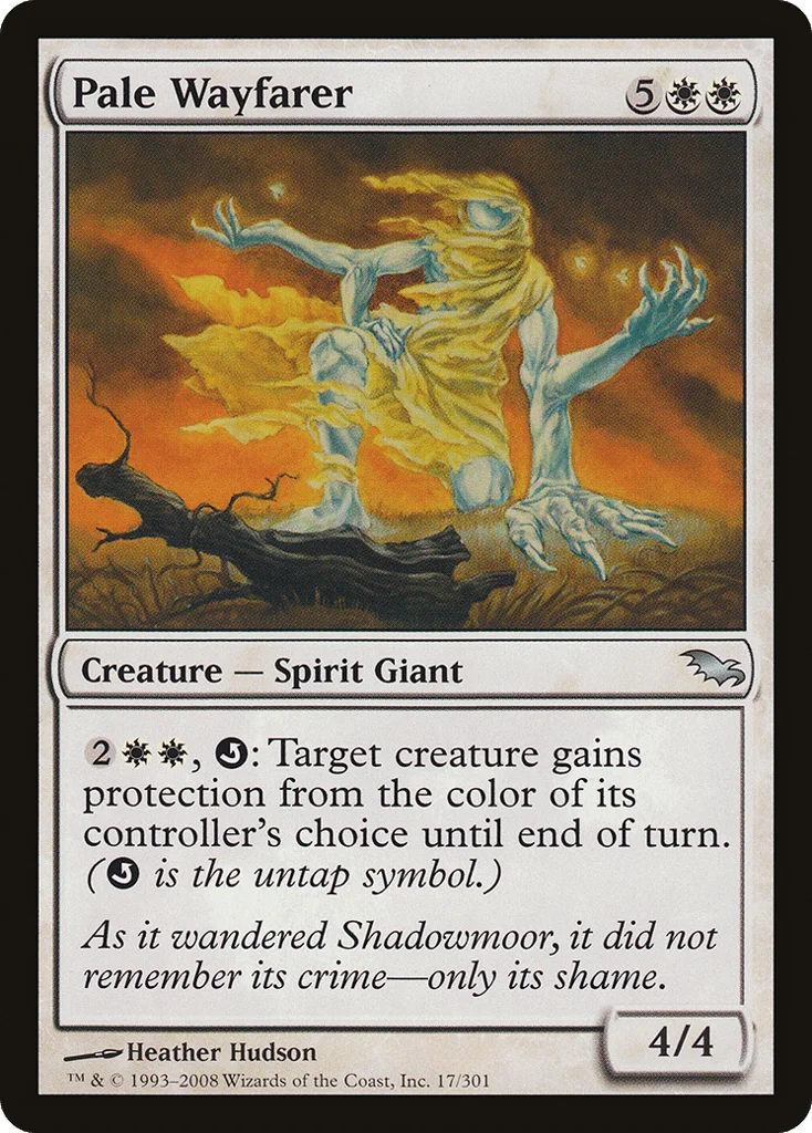 Pale Wayfarer · Shadowmoor