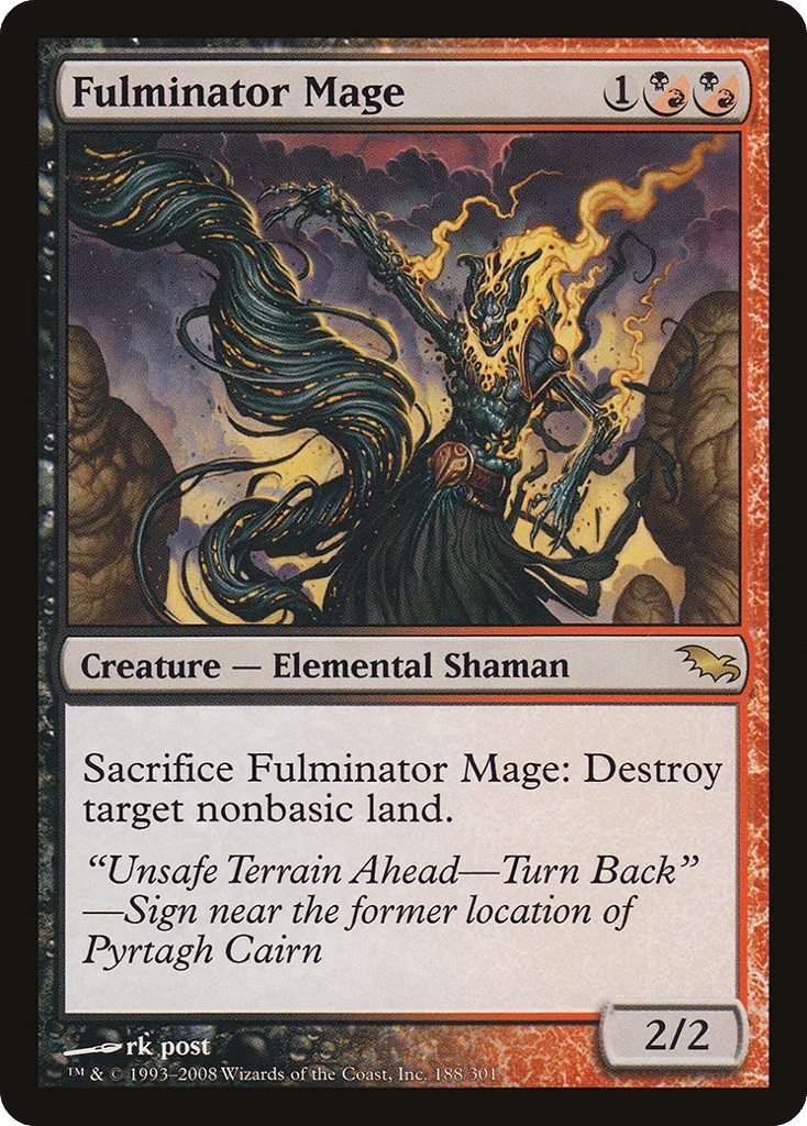 Fulminator Mage · Shadowmoor