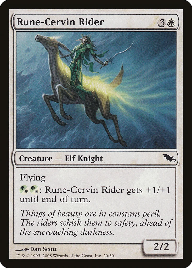Rune-Cervin Rider · Shadowmoor