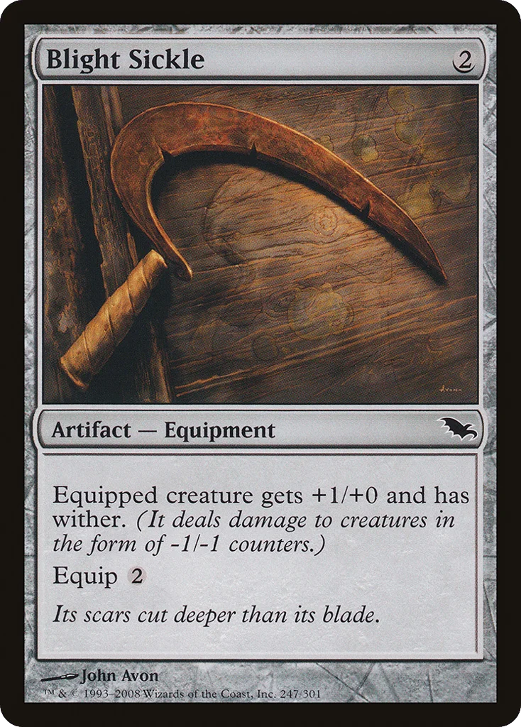 Blight Sickle · Shadowmoor