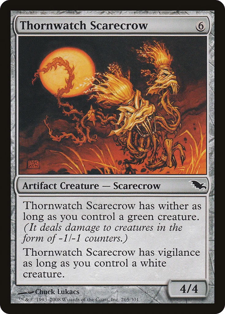 Thornwatch Scarecrow · Shadowmoor