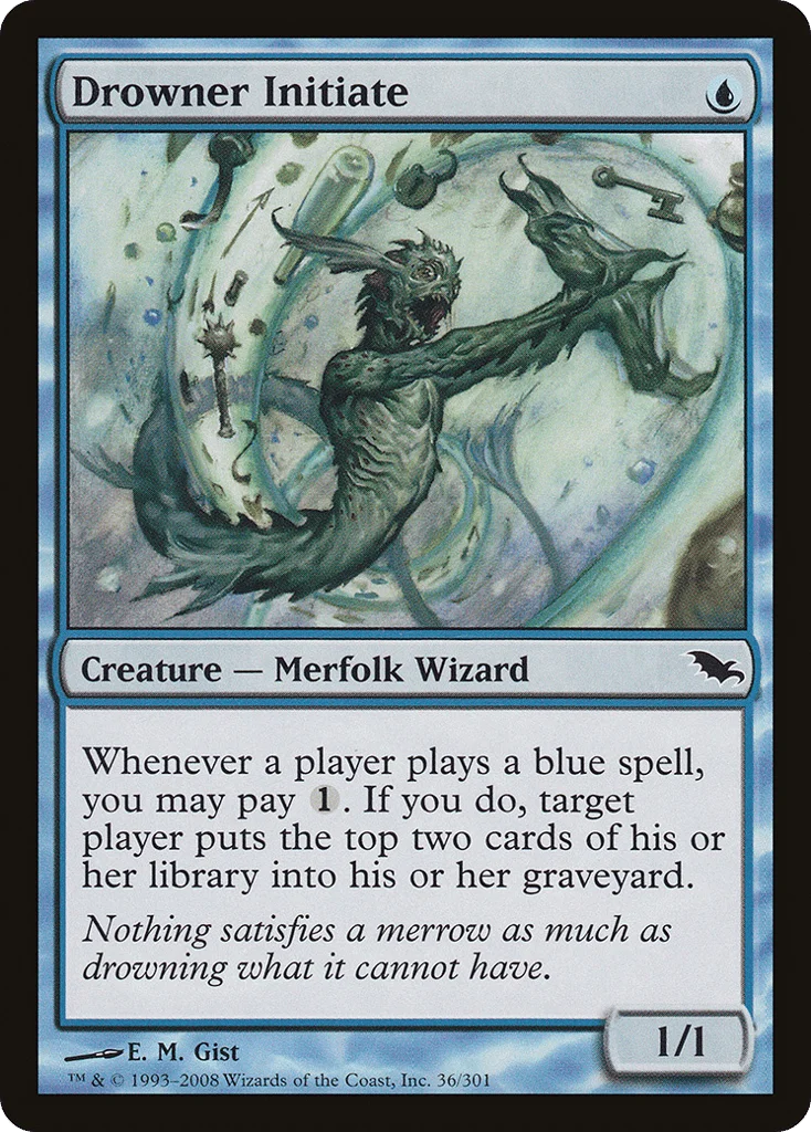 Drowner Initiate · Shadowmoor