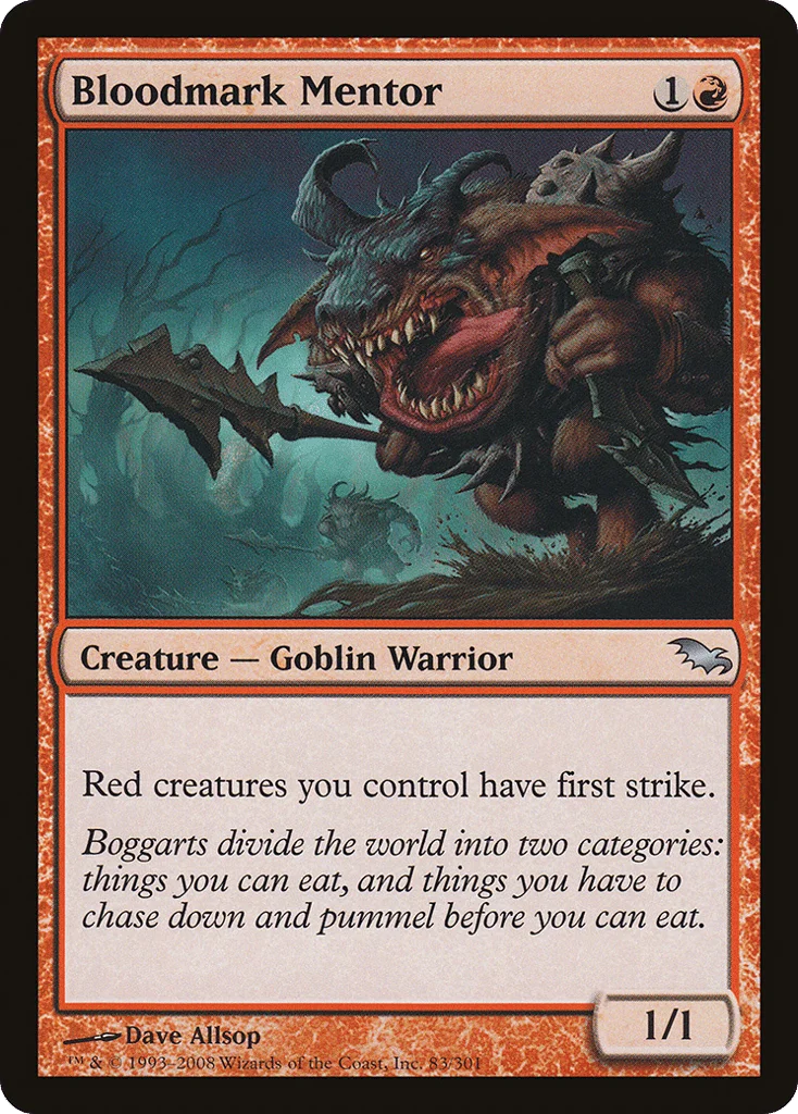 Bloodmark Mentor · Shadowmoor