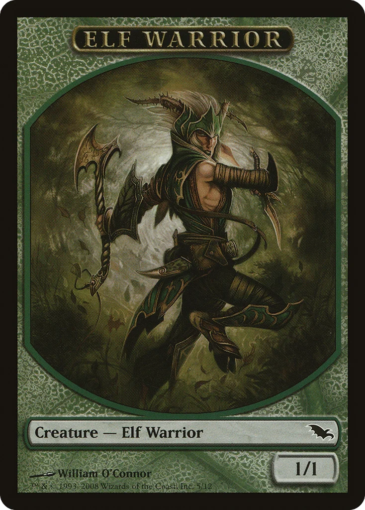 Elf Warrior · Shadowmoor
