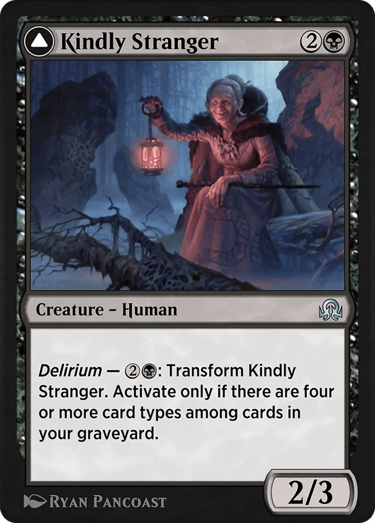 Kindly Stranger // Demon-Possessed Witch · Shadows over Innistrad Remastered