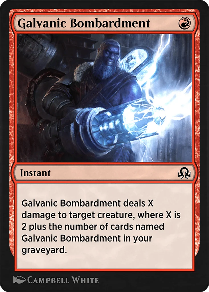 Galvanic Bombardment · Shadows over Innistrad Remastered