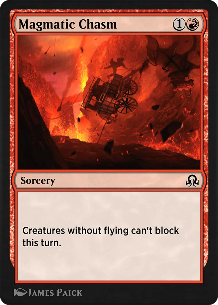 Magmatic Chasm · Shadows over Innistrad Remastered