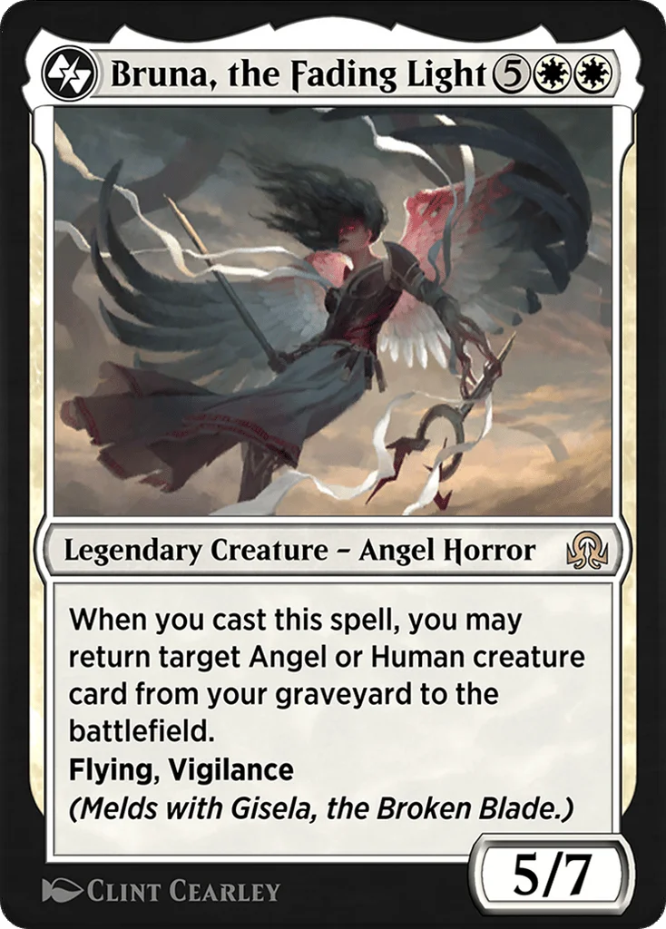 Bruna, the Fading Light // Brisela, Voice of Nightmares · Shadows over Innistrad Remastered