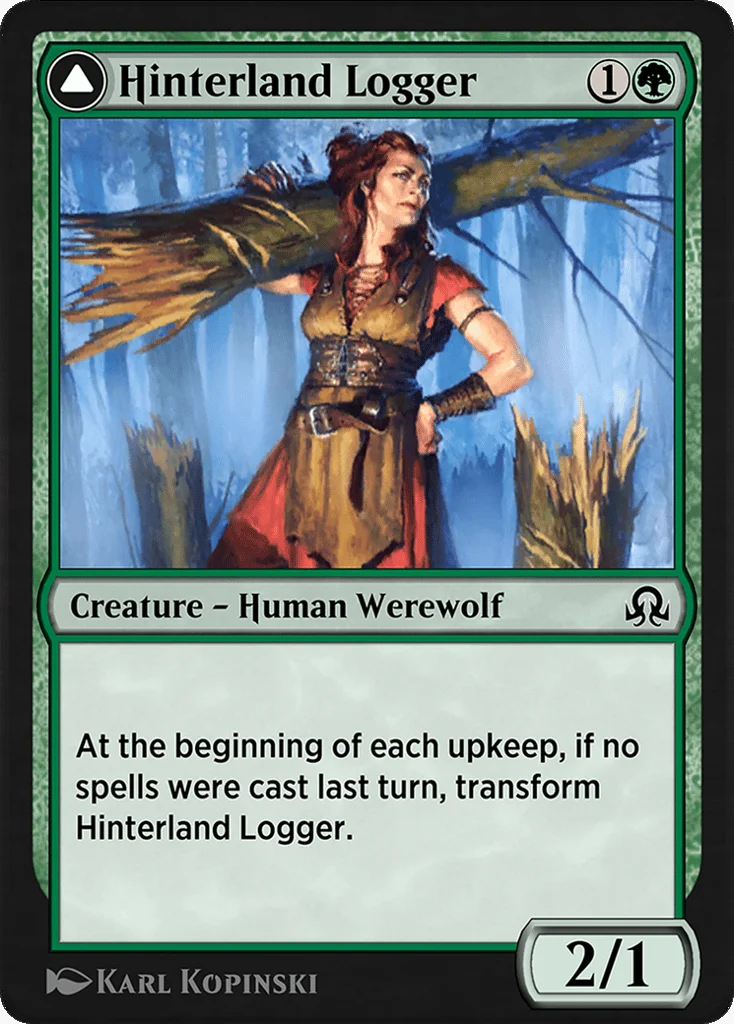 Hinterland Logger // Timber Shredder · Shadows over Innistrad Remastered