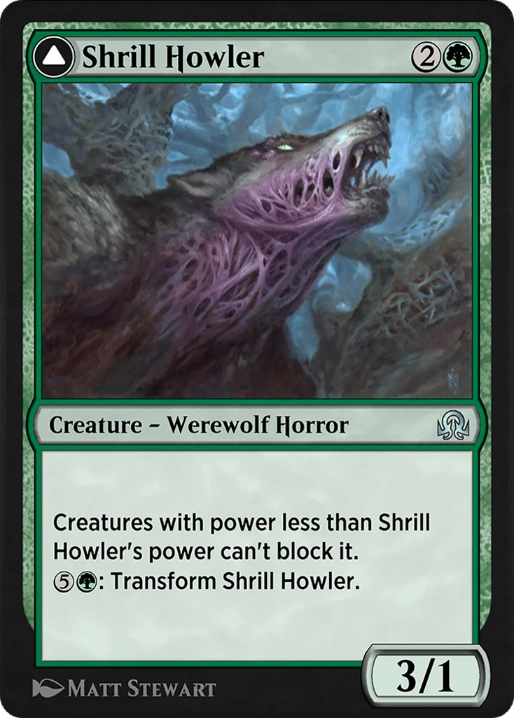 Shrill Howler // Howling Chorus · Shadows over Innistrad Remastered