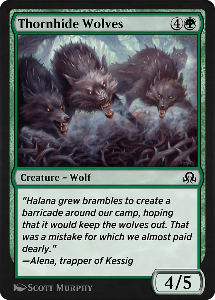 Thornhide Wolves · Shadows over Innistrad Remastered
