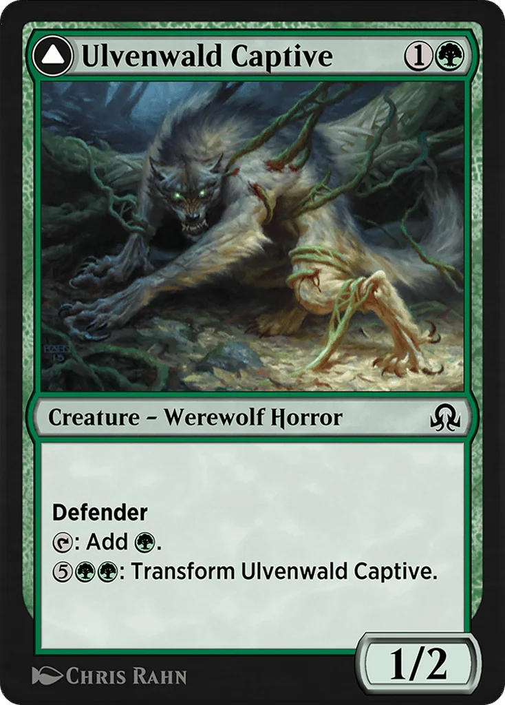 Ulvenwald Captive // Ulvenwald Abomination · Shadows over Innistrad Remastered
