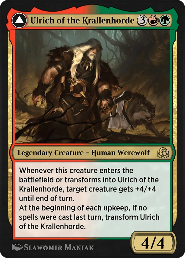 Ulrich of the Krallenhorde // Ulrich, Uncontested Alpha · Shadows over Innistrad Remastered