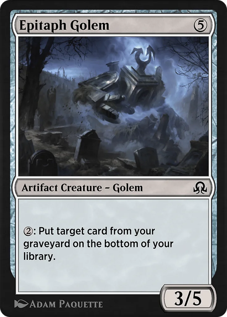 Epitaph Golem · Shadows over Innistrad Remastered