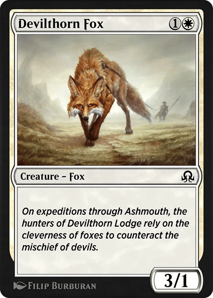 Devilthorn Fox · Shadows over Innistrad Remastered