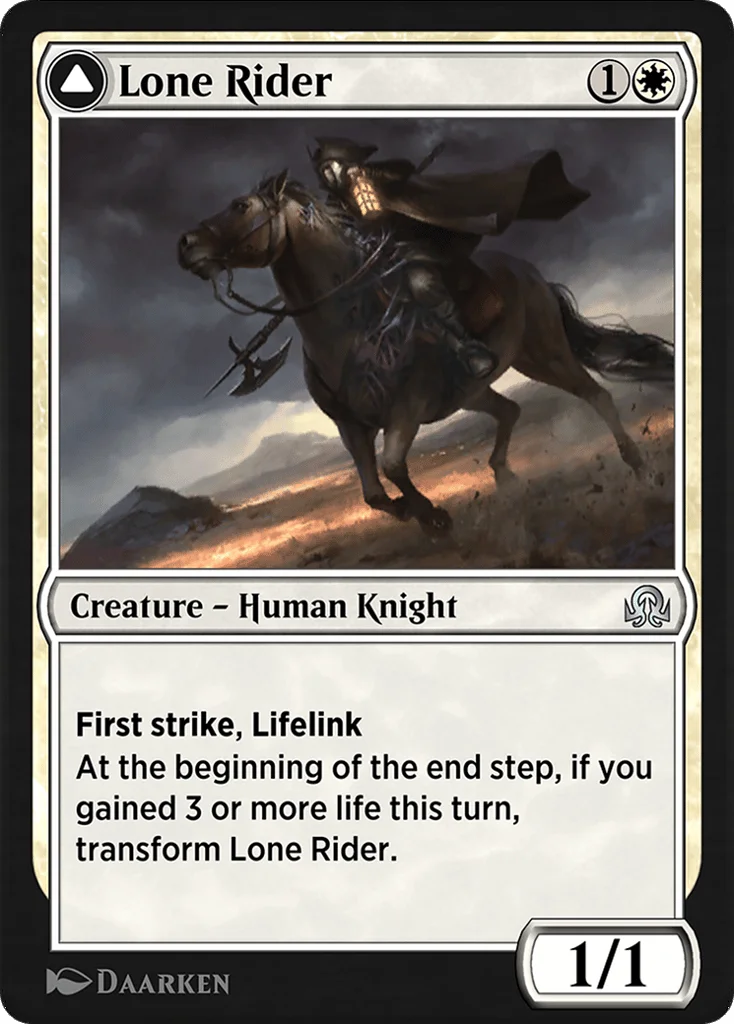 Lone Rider // It That Rides as One · Shadows over Innistrad Remastered