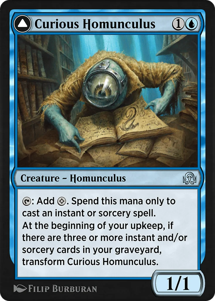 Curious Homunculus // Voracious Reader · Shadows over Innistrad Remastered