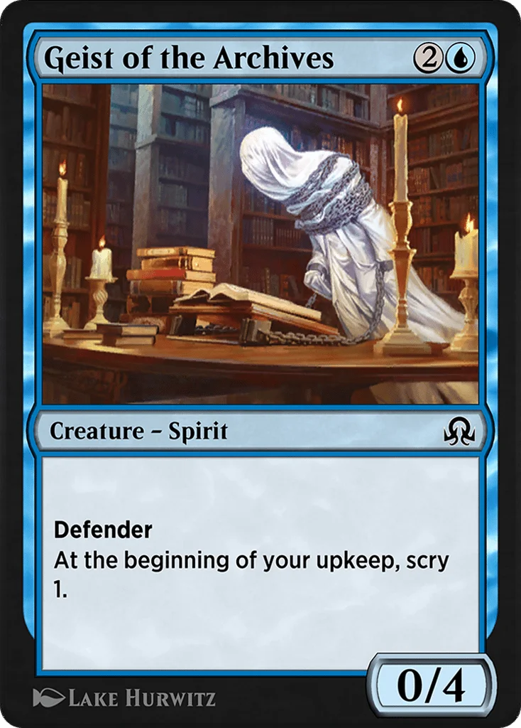 Geist of the Archives · Shadows over Innistrad Remastered