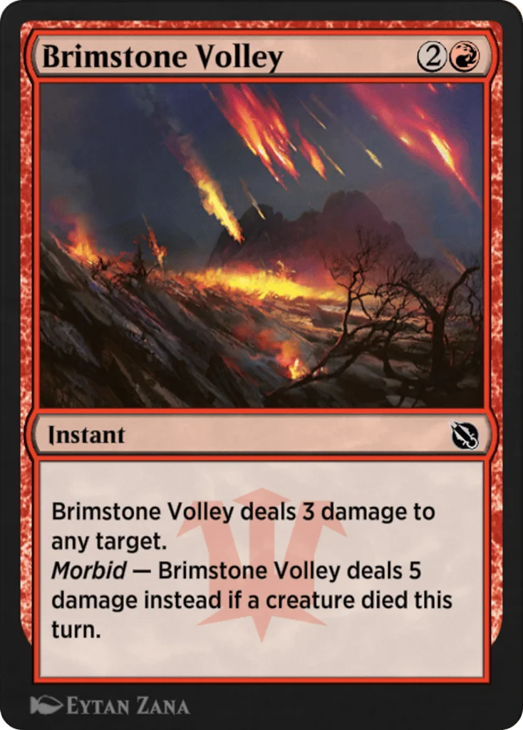 Brimstone Volley · Shadows of the Past